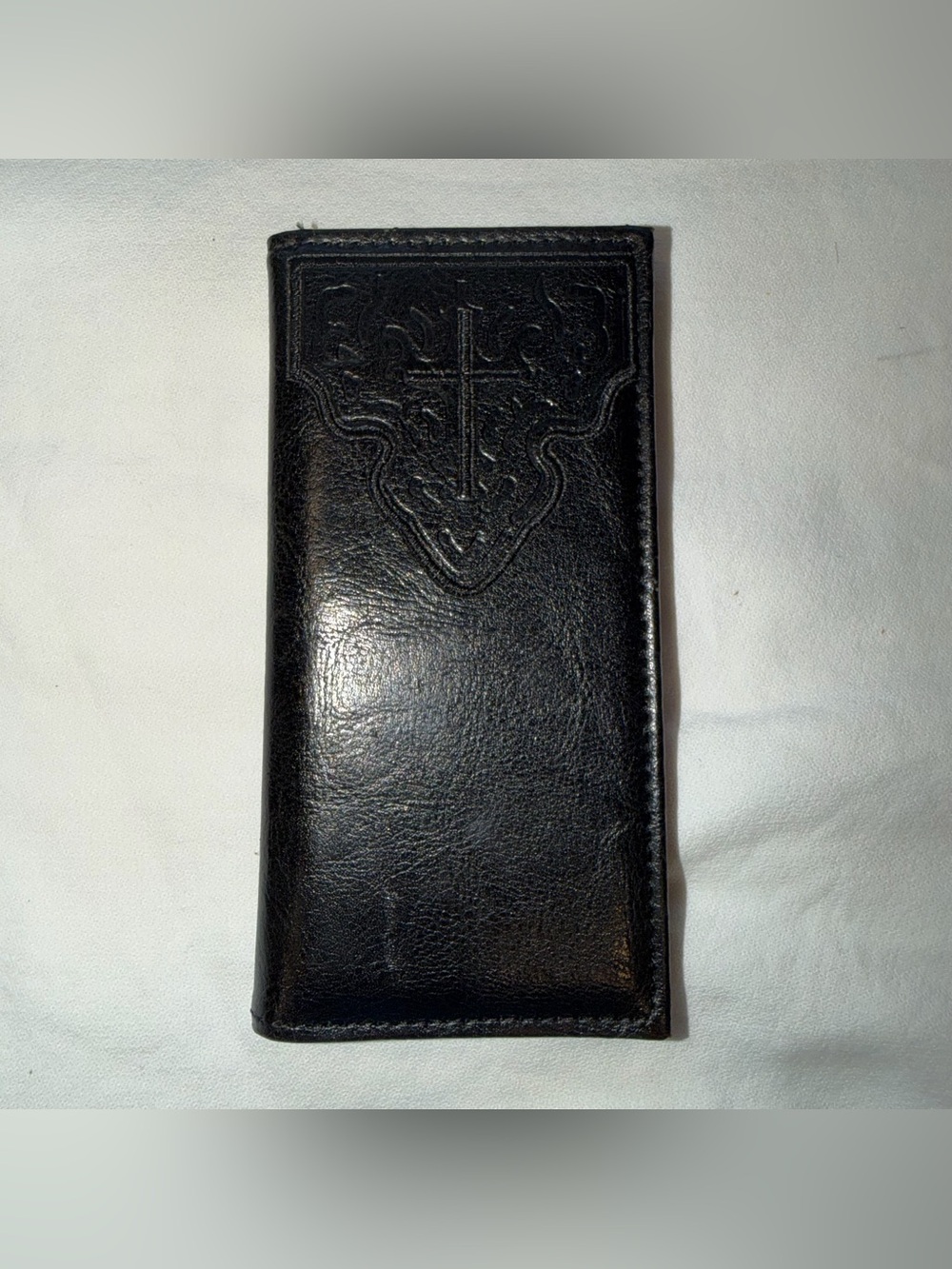 Christian wallet/checkbook Holder - Classic Style